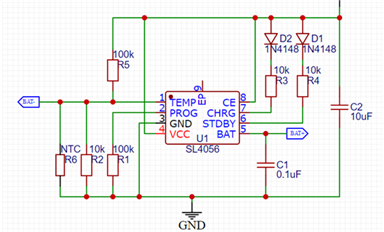 薩科微sl4056鋰電池充電管理方案